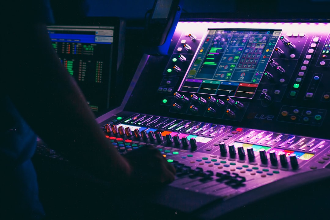 Professional audio equipment setup showing quality installation components and cable management
